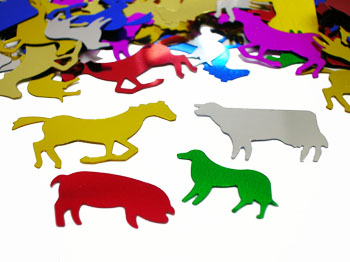 Farm Animal Confetti by the pound or packet
